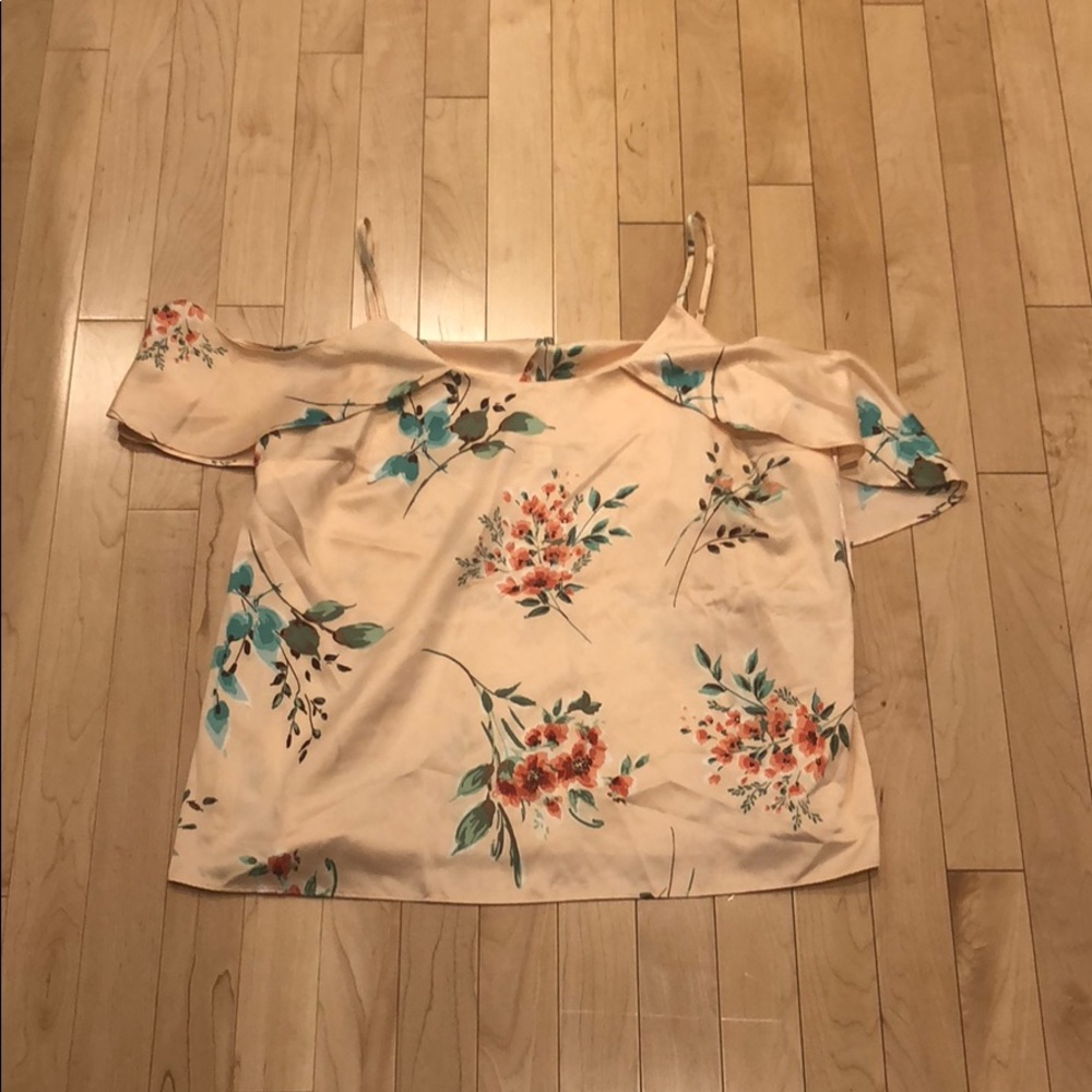 Lauren Conrad Satin Top